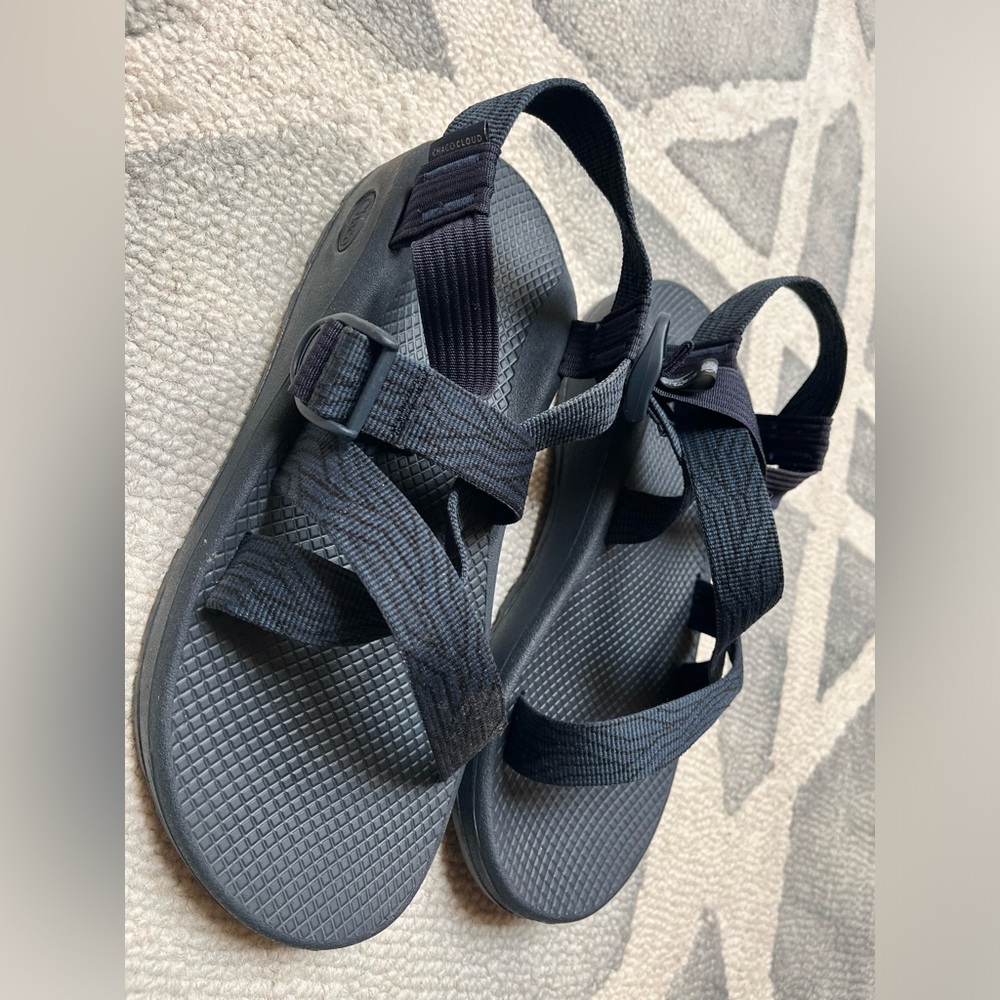 Chaco men’s sandals, size 10, navy/black new